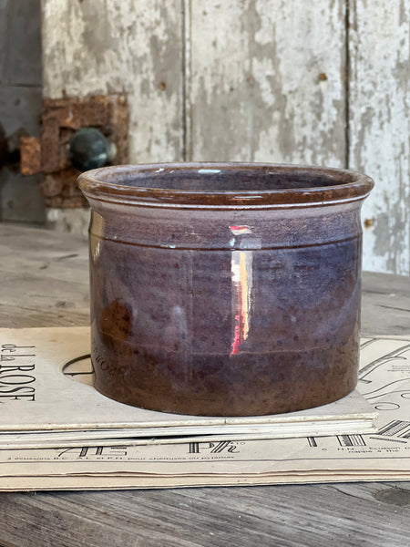 Digoin Antique Confiture Pot