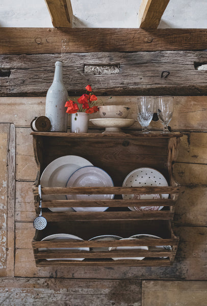 Vintage French Plate Rack