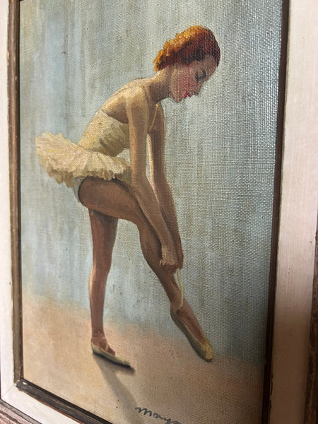 Beautiful French Framed Ballerina