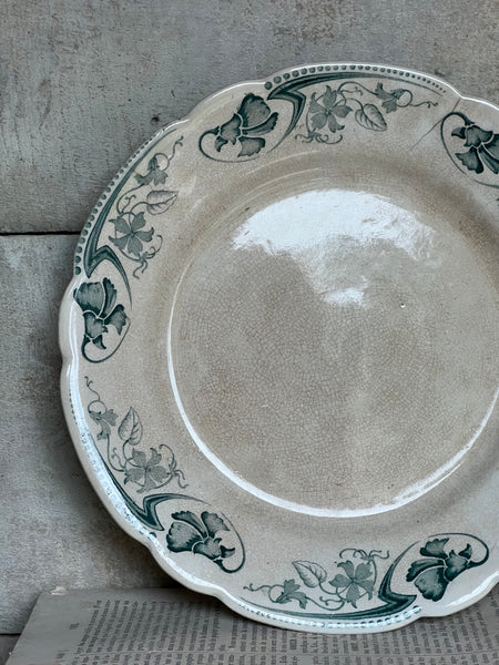 Beautiful Buttery Luneville Plate