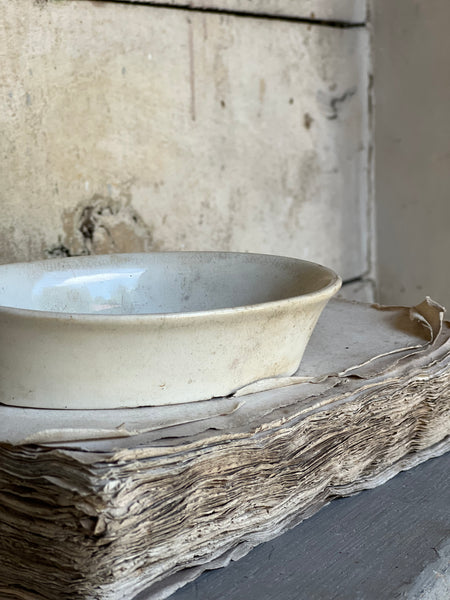 Vintage French Sweet Chippy Dish