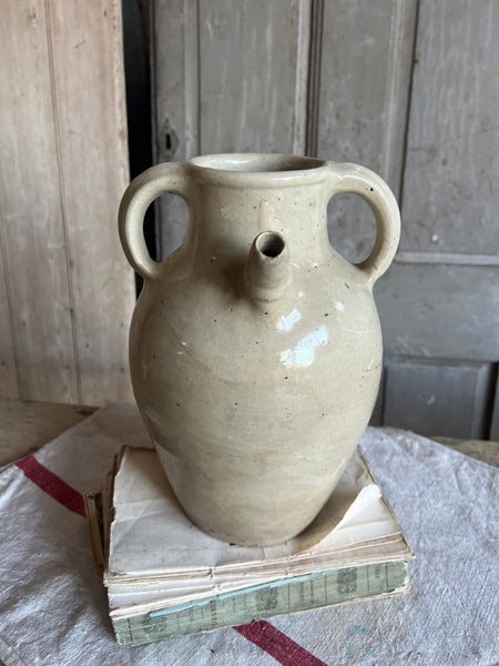 Large Vintage Stoneware Gargoulette