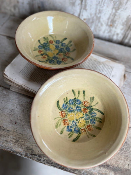 Antique Pair of Italian Bowls