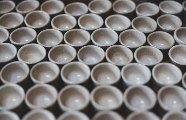 Vintage Escargot Stoneware Pots