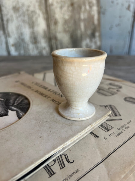 Vintage Aged French Eggcup