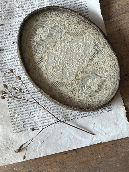 Sweet Vintage Glass Tray