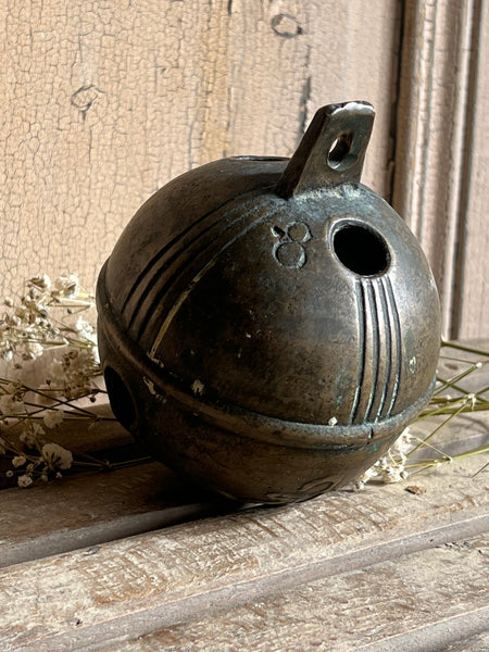 Large Vintage Floral Bell