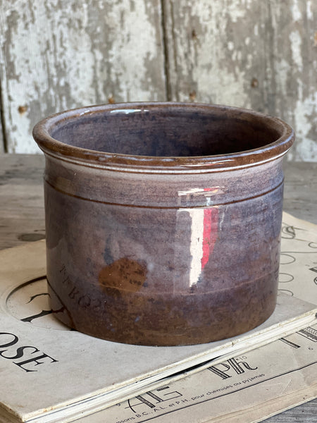 Digoin Antique Confiture Pot