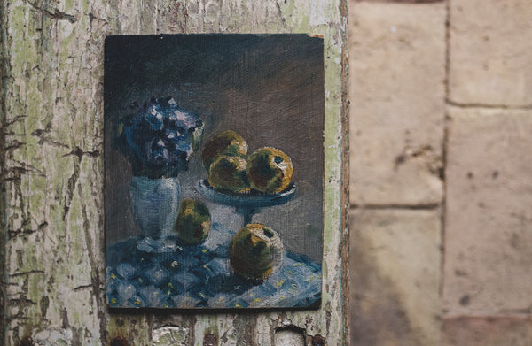 Floral Oil on Board