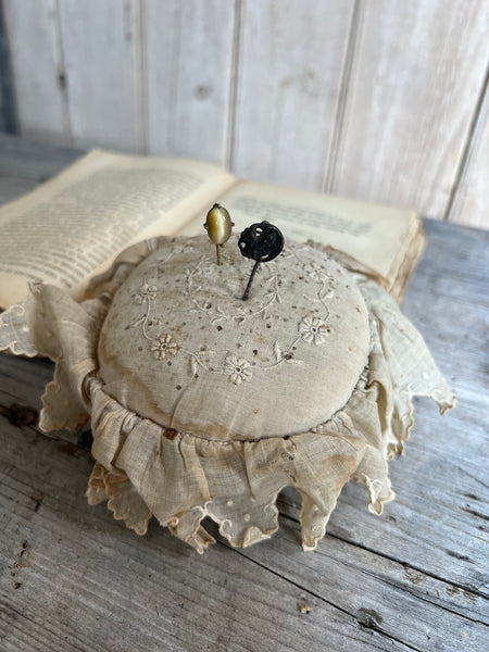 Vintage Rustic French Pin Cushion