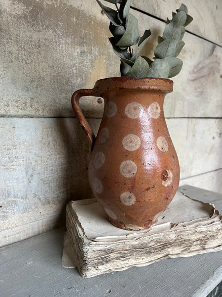 Stunning Small Spotted Pot