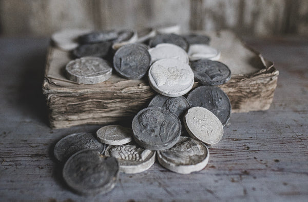 Vintage Plaster Coins Joblot