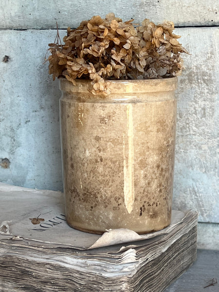 Buttery Antique Confiture Pot