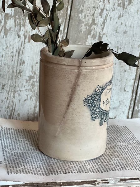 Vintage French Felix Potin Jar
