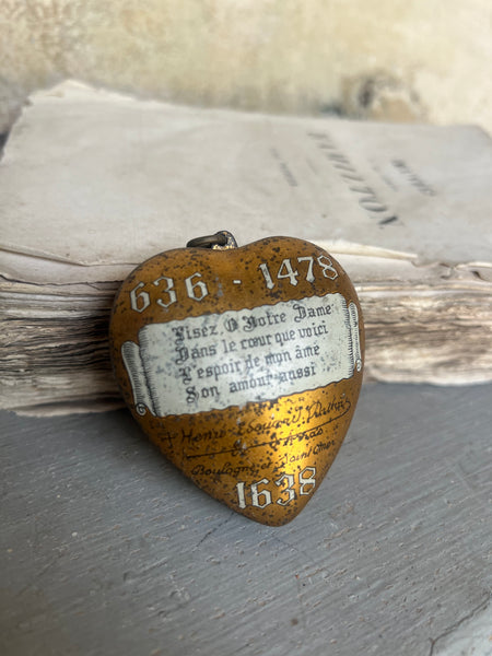 Vintage Heart Tin