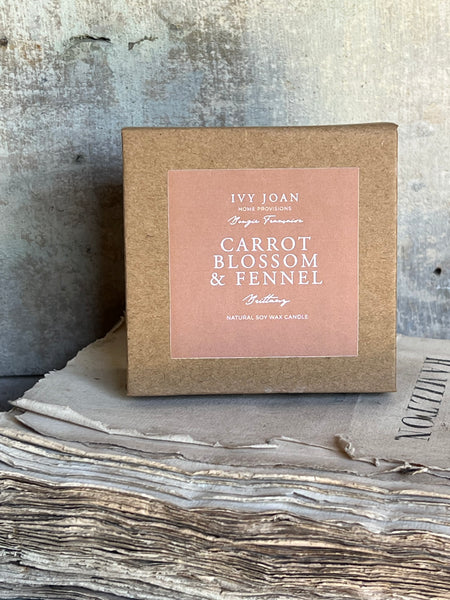 Bougie Française - Carrot Blossom & Fennel - Brittany - Tealights