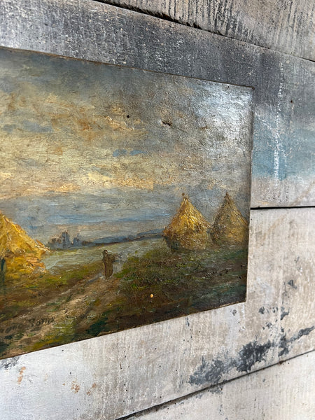 French Landscape Oil Painting