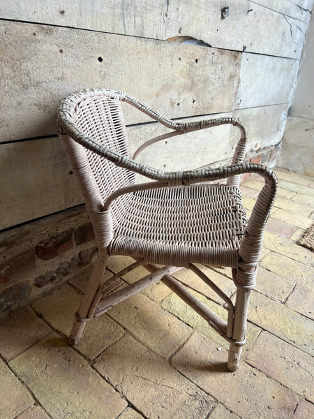 Sweet Chippy Paint Vintage French Child’s Chair