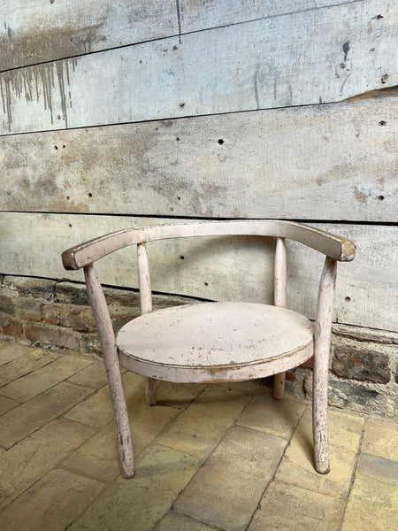Sweet Chippy Paint Vintage French Child’s Chair