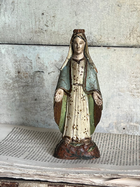 French Antique Religious Figure