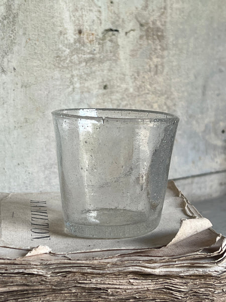 Vintage Blown Glass French Tealight Holders