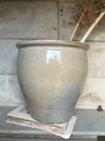 Huge French Stoneware Pot