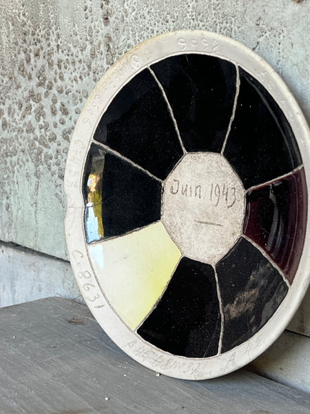 Paintwheel Dish 1943