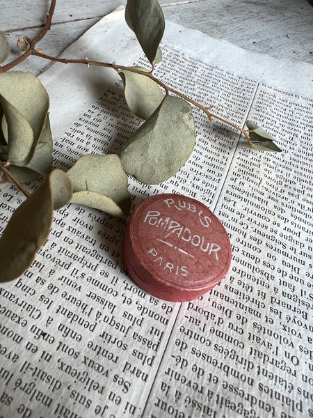 Vintage French Cosmetic Box