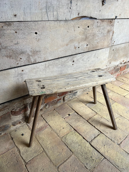 Rustic Vintage French Stool