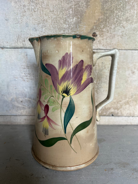 Stunning Large Vintage Crazed Jug