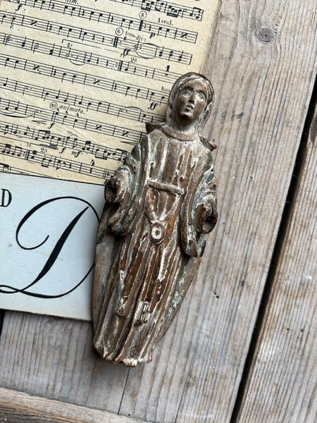 French Antique Religious Figure