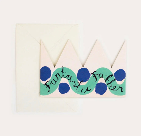 Fantastic Father Crown Card