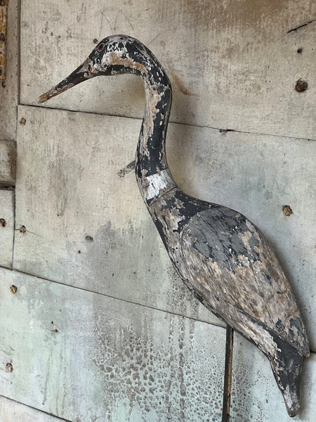 Large Antique French Bird