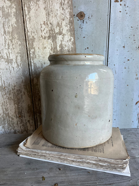 Large French Stoneware Jar