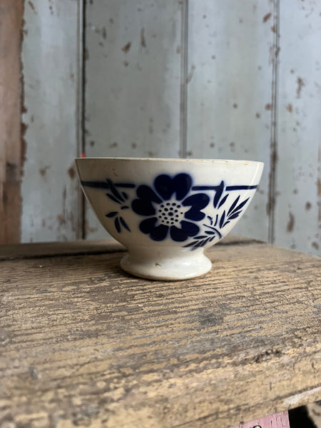 Mini Blue Detail Cafe au Lait bowl