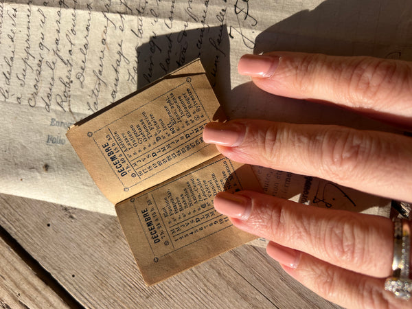 Mini 1925 Vintage Agenda
