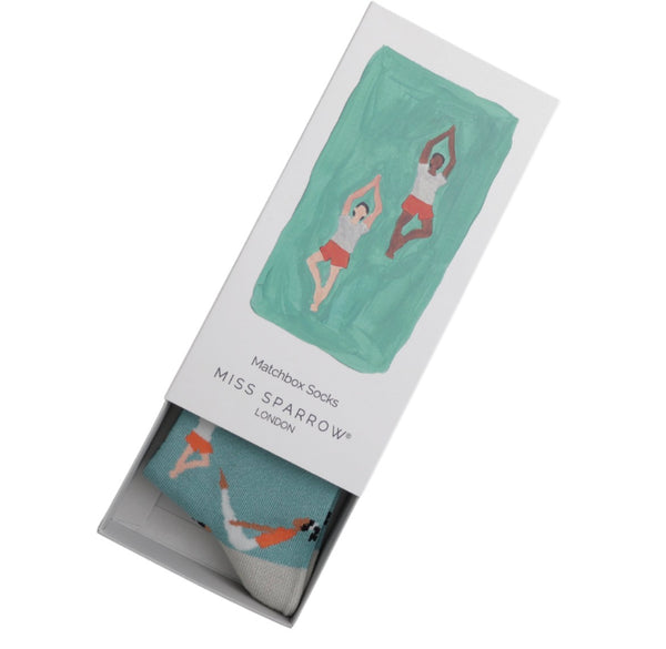 Women’s Matchbox Socks Yoga Poses