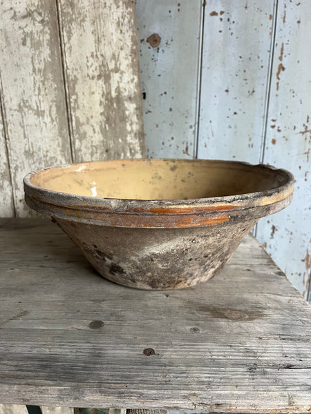 French Earthenware Mixing Bowl