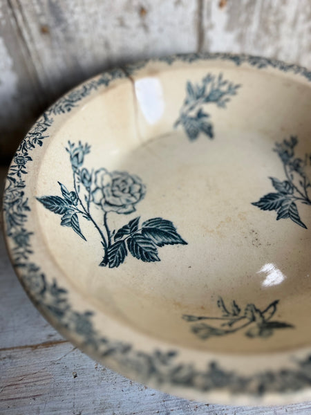 Rustic Floral French Vintage Dish