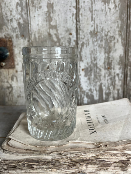 Decorative Branded Vintage French Jam Jar