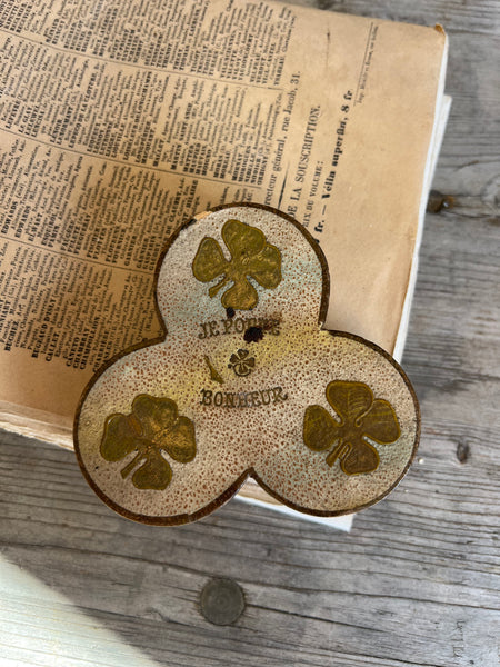 Vintage French Clover Box