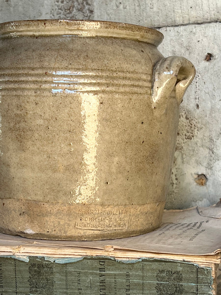 Small French Confit Jar Small
