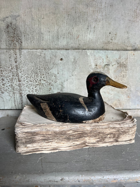 Vintage French Decoy Duck