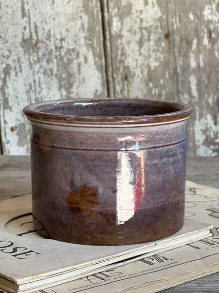 Digoin Antique Confiture Pot