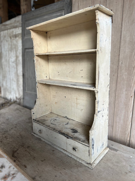 French Chippy Paint Small Shelving Unit