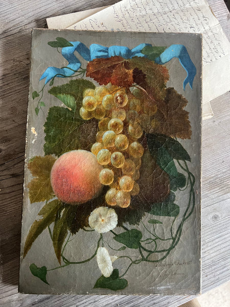 Antique Oil Painting on Canvas