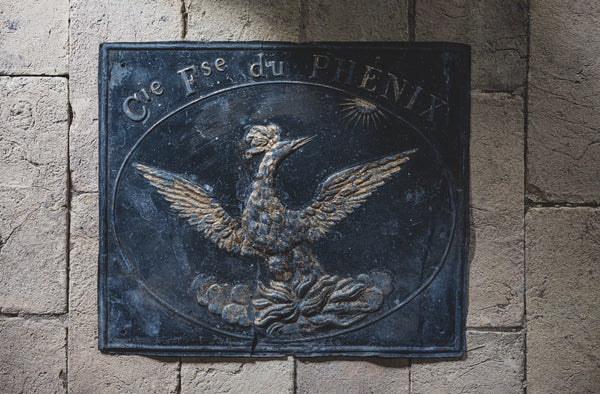 Vintage French Metal Sign