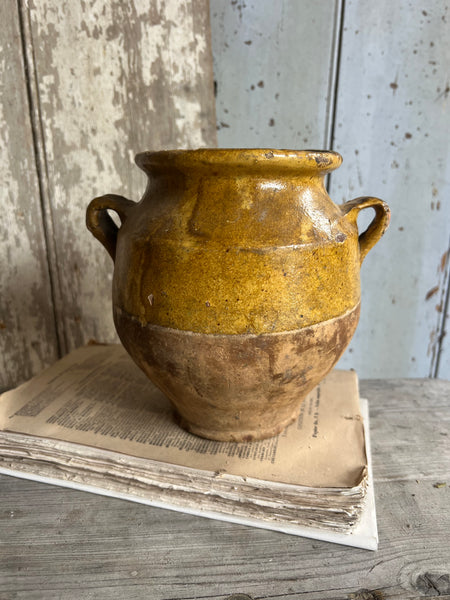 Antique French Confit Jar Small