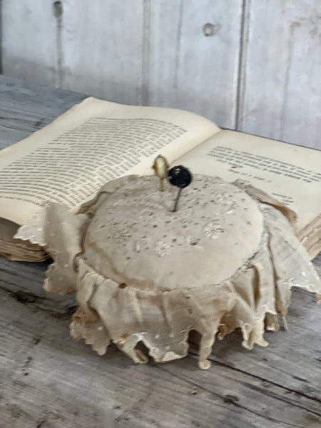 Vintage Rustic French Pin Cushion