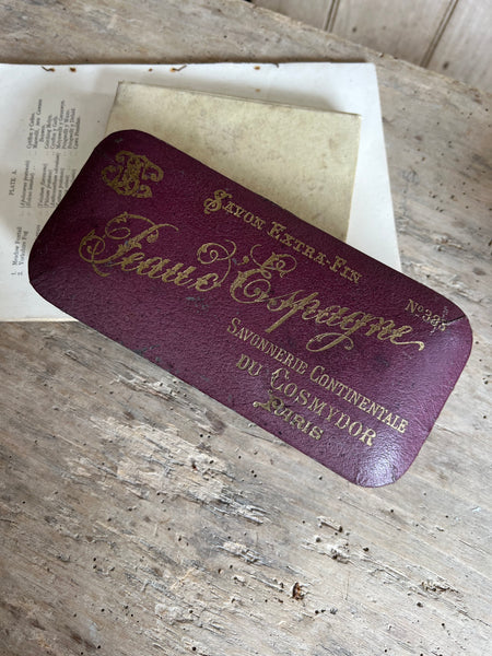 Vintage French Soap Box